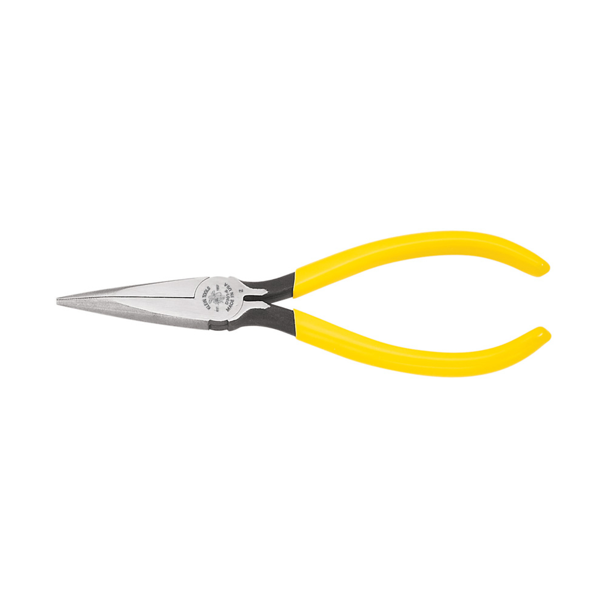 Klein Tools, Pliers, Standard Needle Nose Pliers, 6in., Pieces (qty.) 1 Material Steel, Jaw Capacity 1.75 in, Model# D301-6